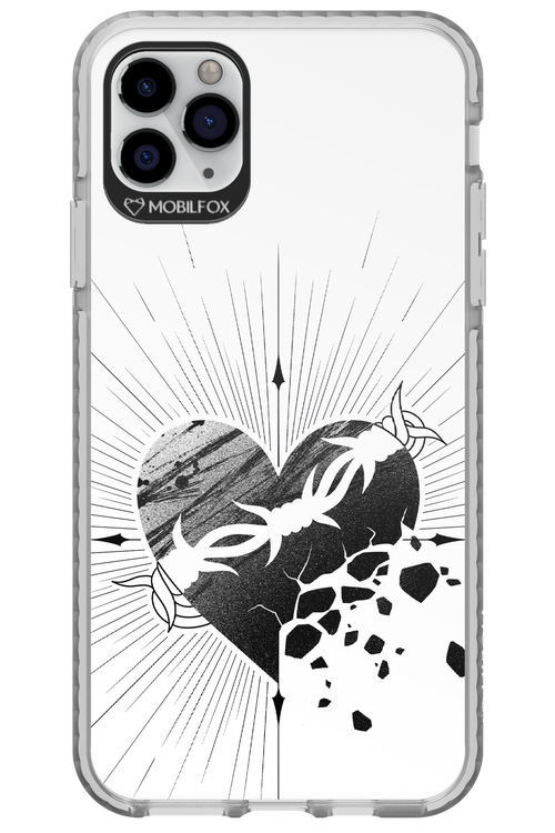Fekete Szív - Apple iPhone 11 Pro Max