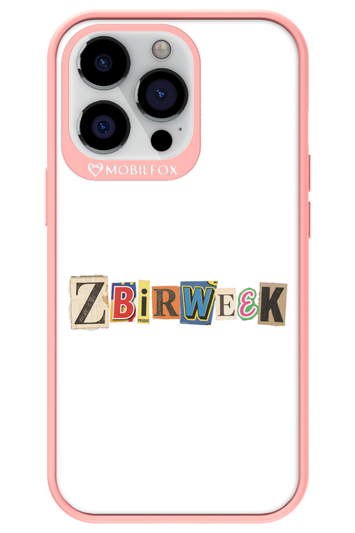 Zbirweek (white) 2.0 - Apple iPhone 13 Pro