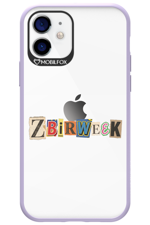 Zbirweek (transparent) 2.0 - Apple iPhone 12