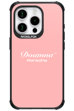 Doamna Porsche (pink) - Apple iPhone 15 Pro