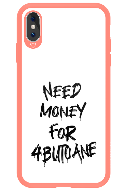 Need Money For Butoane Black - Apple iPhone XS Max
