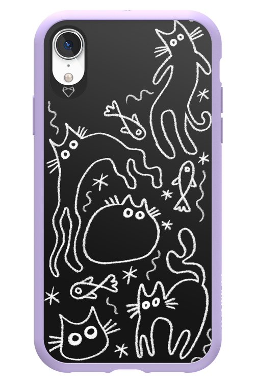 CHALK_CATS - Apple iPhone XR