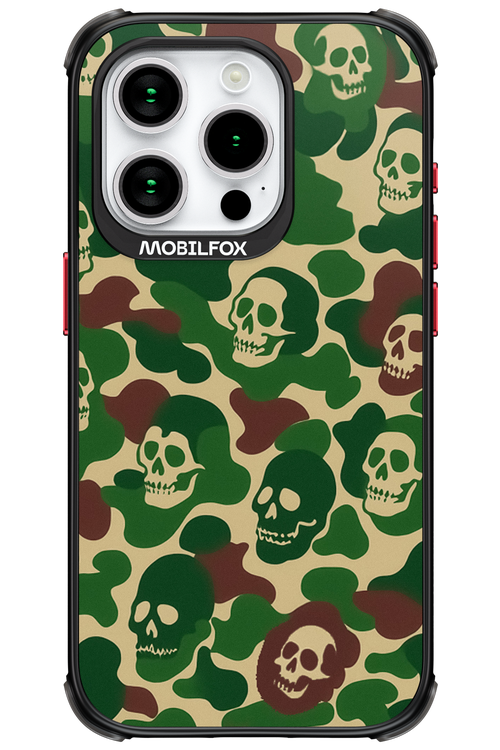 Camo Skull - Apple iPhone 15 Pro