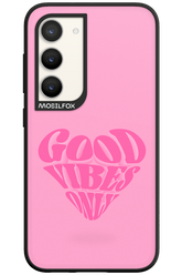 Good Vibes Heart - Samsung Galaxy S23