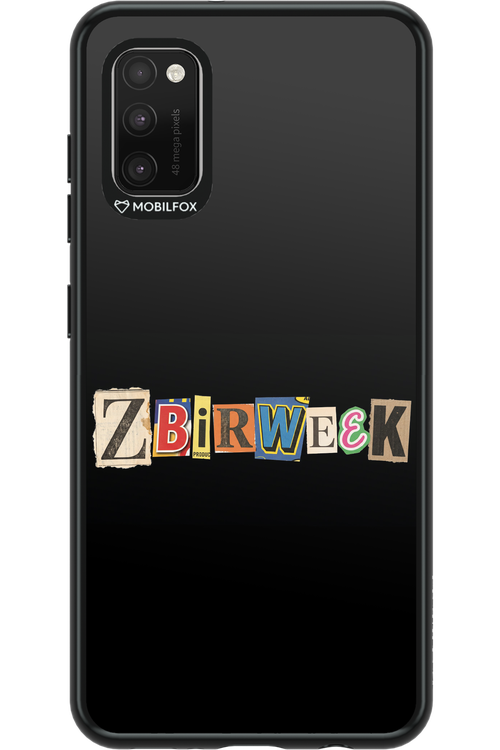 Zbirweek (black) 2.0 - Samsung Galaxy A41