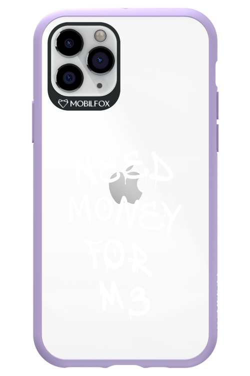 Need M3 Transparent White - Apple iPhone 11 Pro