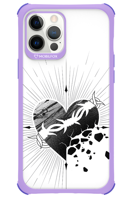 Fekete Szív 2.0 - Apple iPhone 12 Pro Max