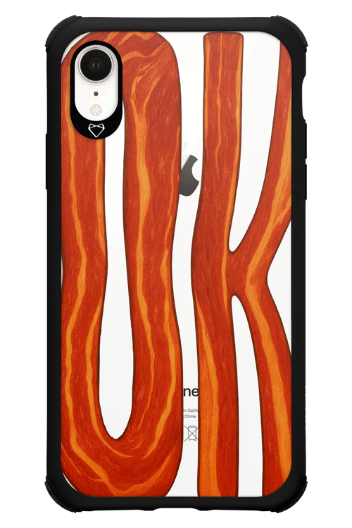 O K (Transparent) - Apple iPhone XR