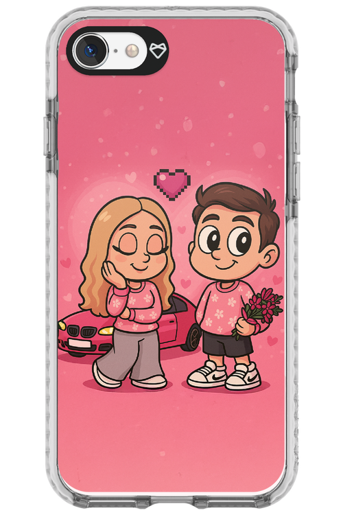 Pink Amour 2.0 - Apple iPhone 8