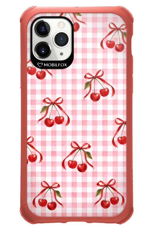 Pink Cherry Checked 2.0 - Apple iPhone 11 Pro