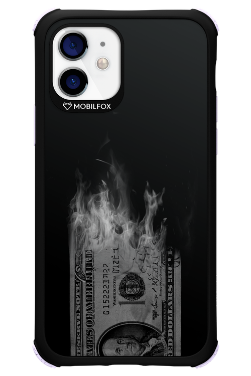Money Burn B&W 2.0 - Apple iPhone 12