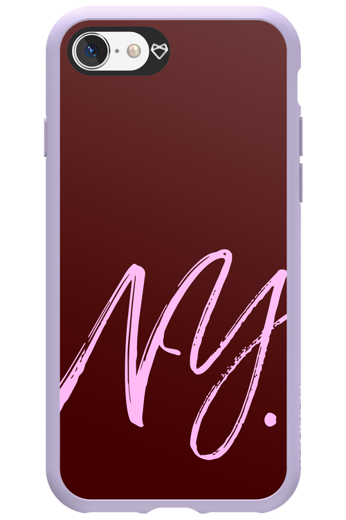 (Dark Blush) NY 2.0 - Apple iPhone SE 2022