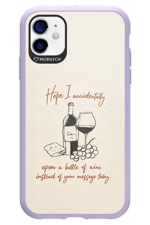 Bottle of wine 2.0 - Apple iPhone 11