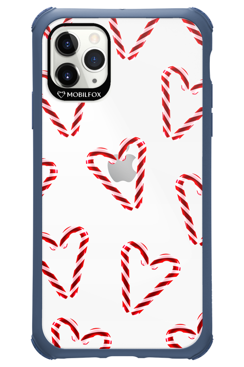 Candy Cane Hearts - Apple iPhone 11 Pro Max