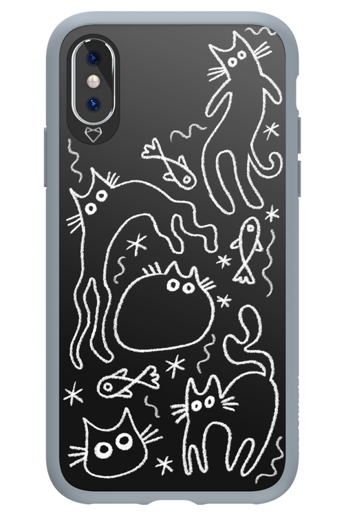 CHALK_CATS 2.0 - Apple iPhone XS