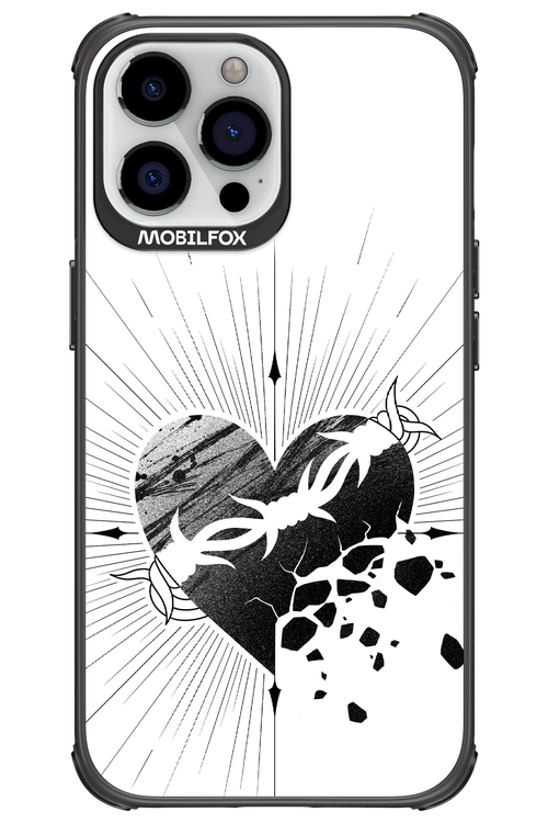 Fekete Szív 2.0 - Apple iPhone 13 Pro Max