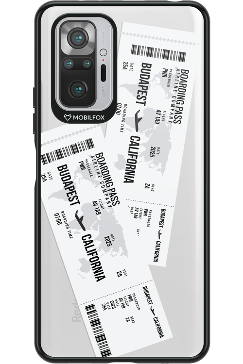 Takeoff Ticket - Xiaomi Redmi Note 10 Pro