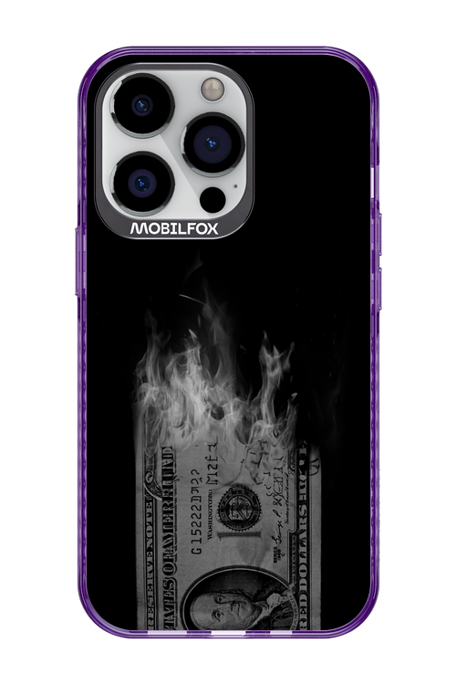 Money Burn B&W 2.0 - Apple iPhone 13 Pro