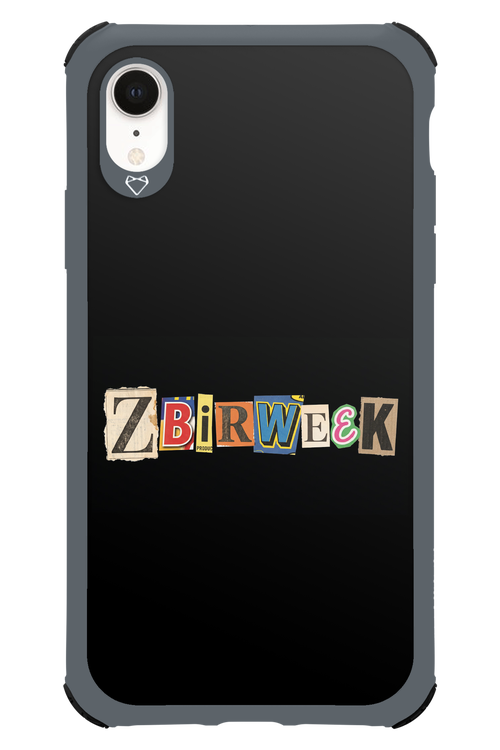 Zbirweek (black) 2.0 - Apple iPhone XR