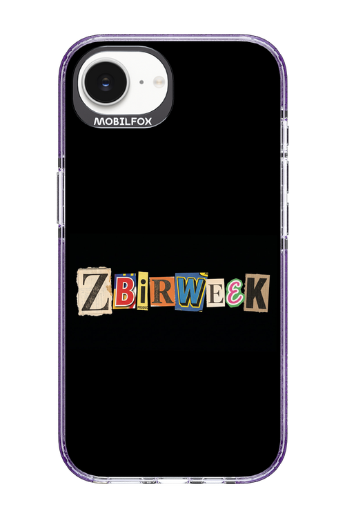 Zbirweek (black) 2.0 - Apple iPhone 17e
