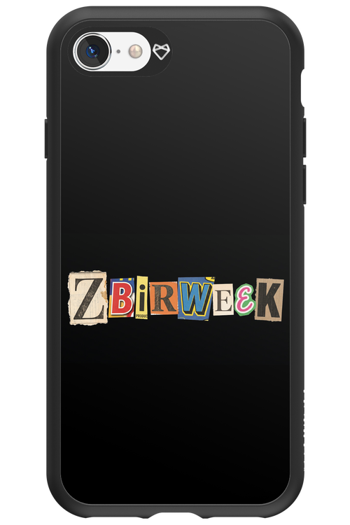 Zbirweek (black) 2.0 - Apple iPhone SE 2020