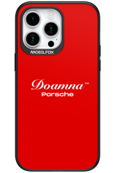Doamna Porsche (red) - Apple iPhone 15 Pro Max