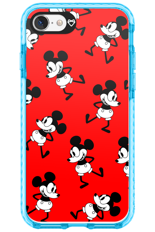Iconic Mouse (red pattern) - Apple iPhone SE 2020
