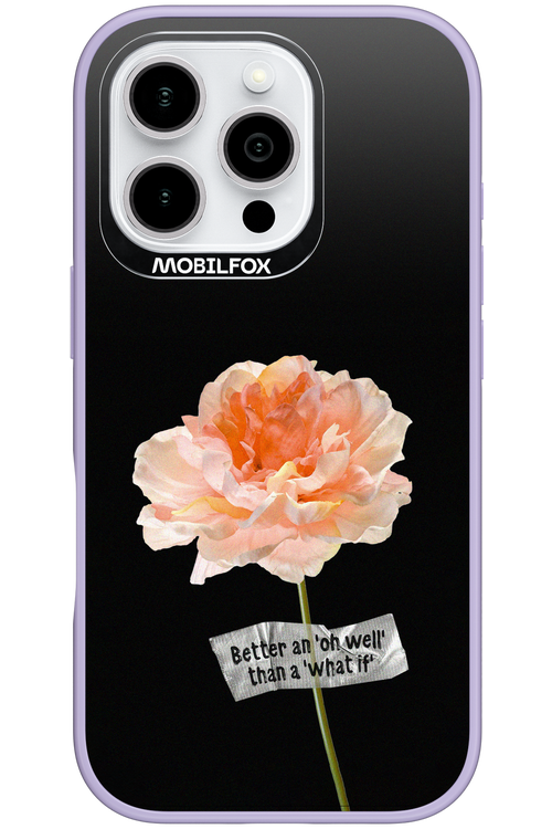 Flower Black - Apple iPhone 16 Pro