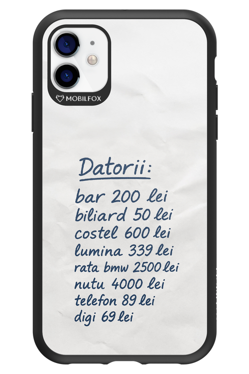 The List - Apple iPhone 11