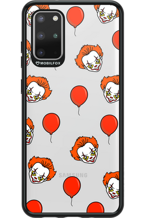 Mystery Clown (Transparent) - Samsung Galaxy S20+