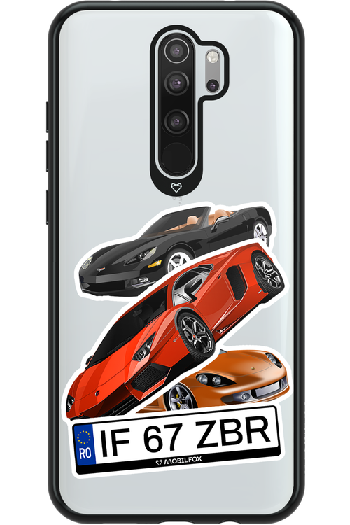 Car Sticker 2.0 - Xiaomi Redmi Note 8 Pro