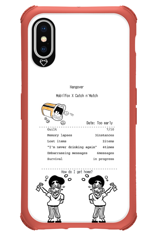 hangover - Apple iPhone X