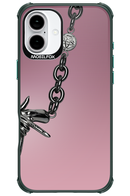 Chain dreapta roz 2.0 - Apple iPhone 16 Plus