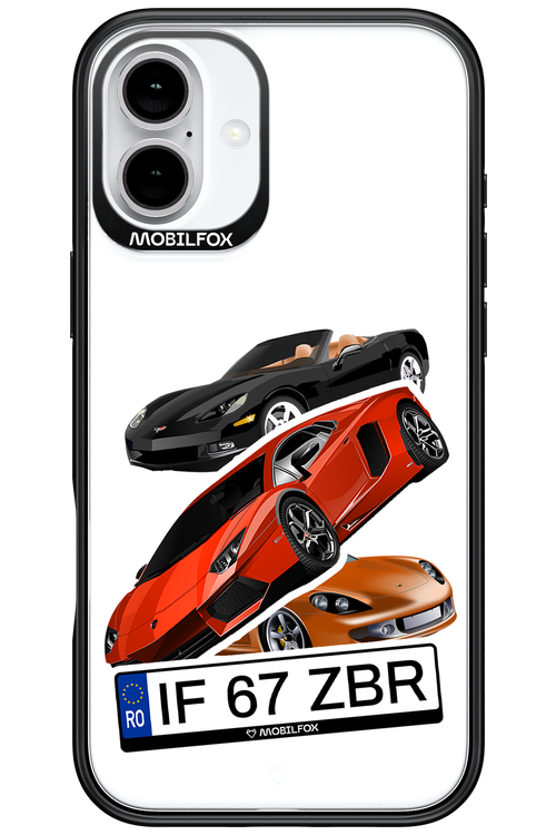 Car Sticker 2.0 - Apple iPhone 16 Plus