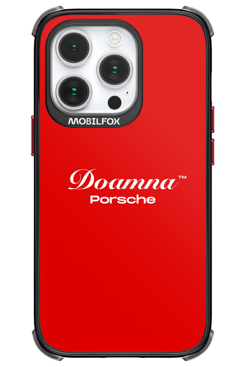 Doamna Porsche (red) - Apple iPhone 14 Pro