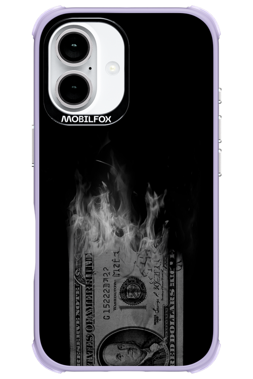 Money Burn B&W 2.0 - Apple iPhone 16