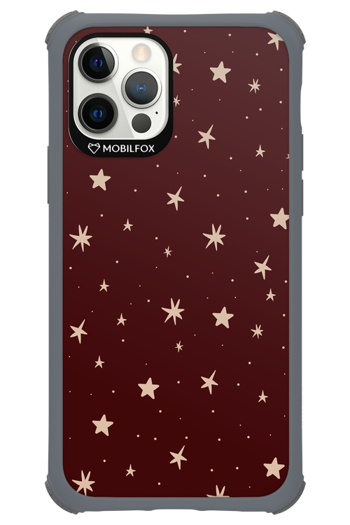 Burgundy Stars - Apple iPhone 12 Pro