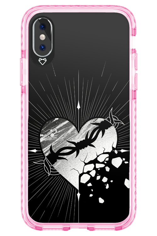 Fehér Szív 2.0 - Apple iPhone X