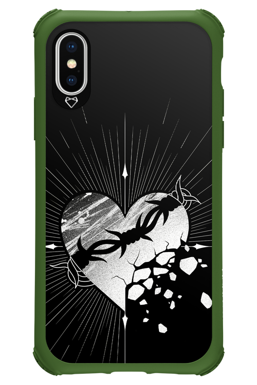 Fehér Szív 2.0 - Apple iPhone X