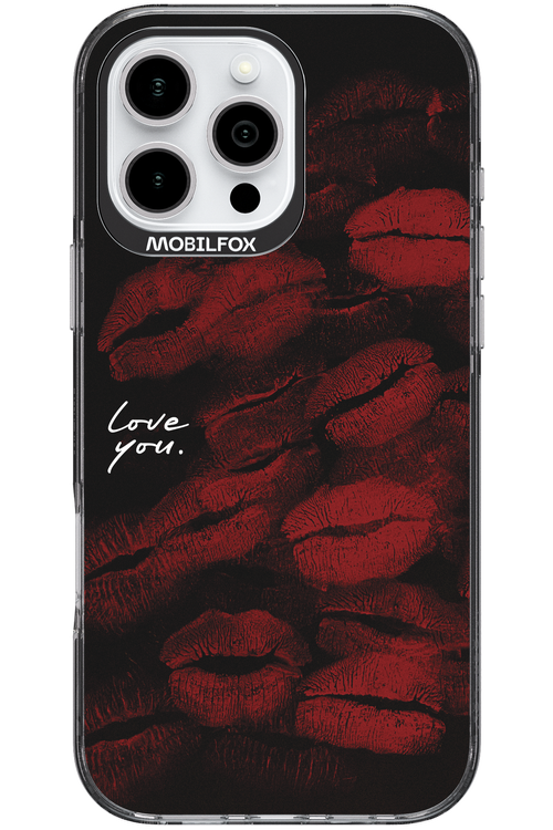LOVE U BLACK 2.0 - Apple iPhone 16 Pro Max