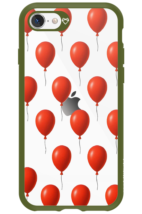 Red Balloons - Apple iPhone SE 2020