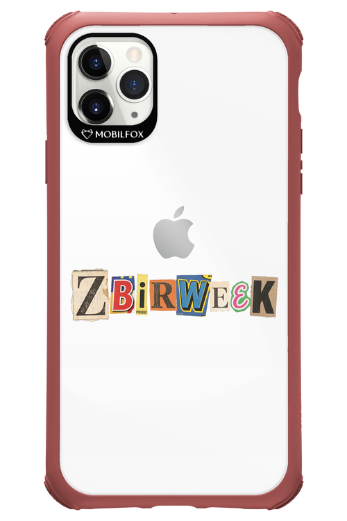 Zbirweek (transparent) 2.0 - Apple iPhone 11 Pro Max