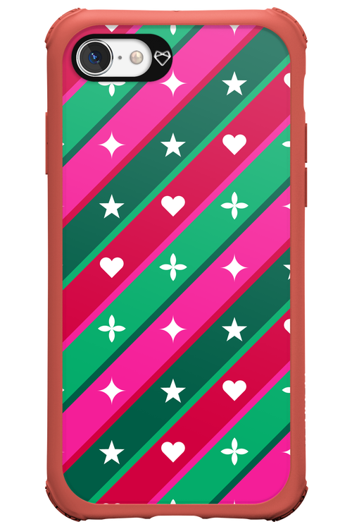 Christmas Stripes - Apple iPhone 7