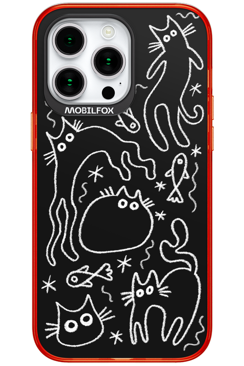 CHALK_CATS 2.0 - Apple iPhone 15 Pro Max