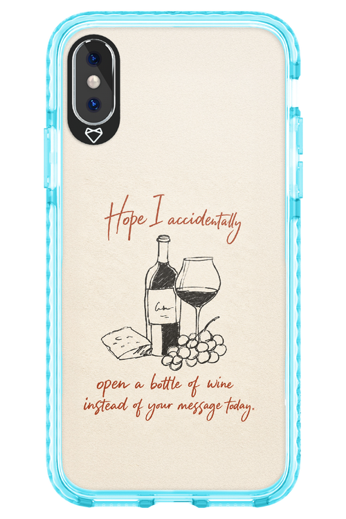 Bottle of wine 2.0 - Apple iPhone XS