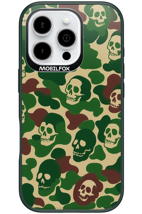 Camo Skull - Apple iPhone 16 Pro