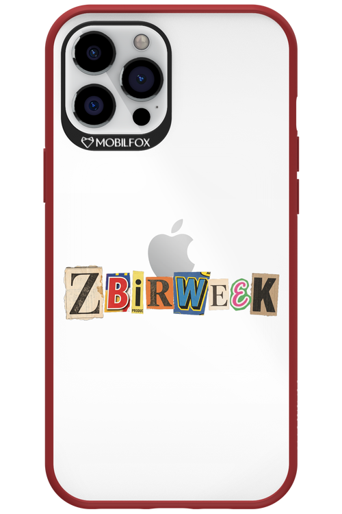 Zbirweek (transparent) 2.0 - Apple iPhone 12 Pro Max