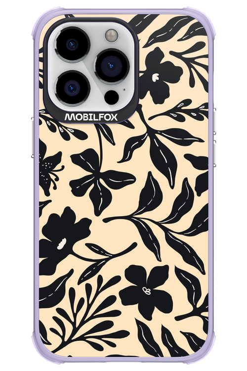 Black Flowers 2.0 - Apple iPhone 13 Pro