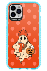 Ghost Girl (Orange) - Apple iPhone 11 Pro