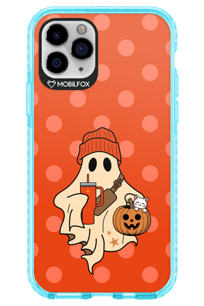Ghost Girl (Orange) - Apple iPhone 11 Pro